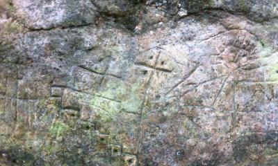 Incisioni rupestri nella Val d'Assa