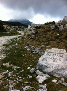 La strada militare verso Cima XII