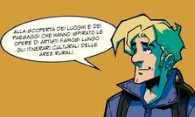 Un'immagine del fumetto