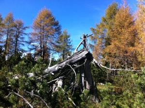 Sul sentiero verso l'Arsenale.