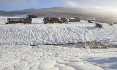 Piana di Marcesina in inverno (foto: Roberto Costa Ebech).